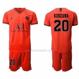 Maillot de Foot Paris Saint-Germain KURZAWA 20 Extérieur 2019-20 - Enfant